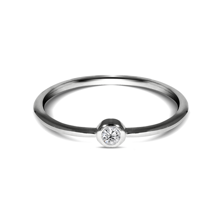 NUTANA - The Unusual Solitaire Ring